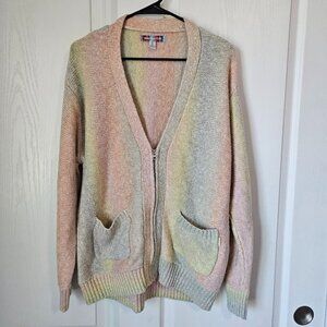 Urban Outfitters Pastel Cardigan Sweater Size M